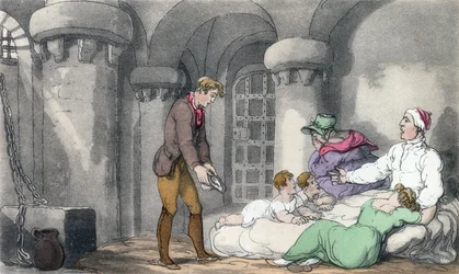 Domestic Arrangement in Prison, illustration from 